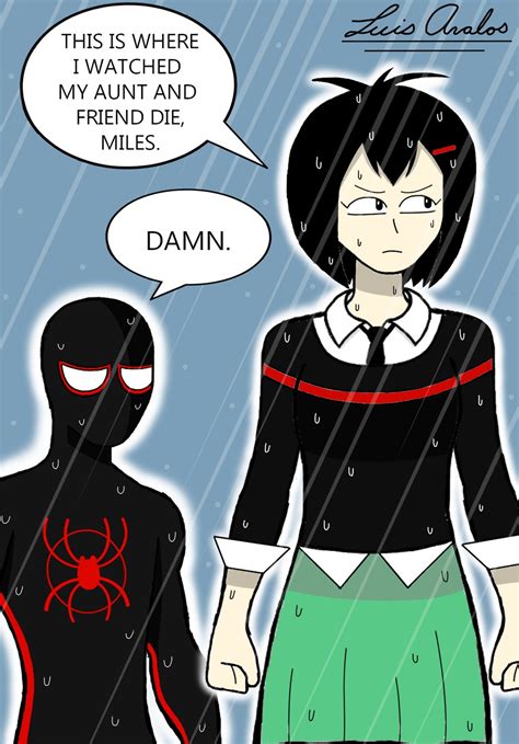 does peni parker like miles|Peni Parker